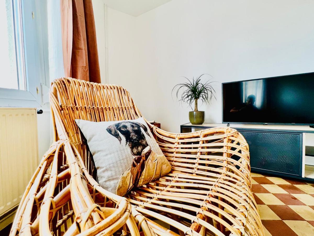 #Terracota'S Retro House, Near Lac Du Der ! Apartment Saint-Dizier Bagian luar foto