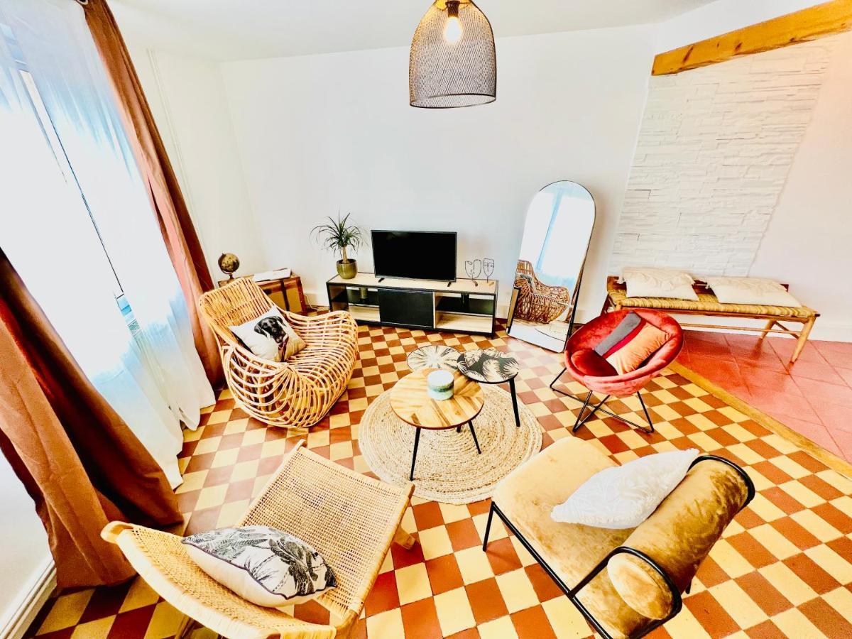 #Terracota'S Retro House, Near Lac Du Der ! Apartment Saint-Dizier Bagian luar foto