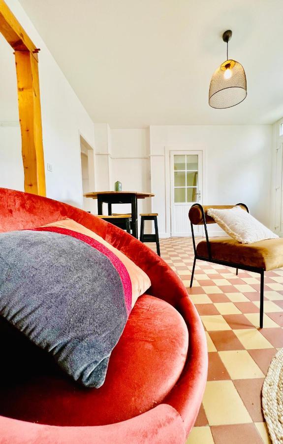 #Terracota'S Retro House, Near Lac Du Der ! Apartment Saint-Dizier Bagian luar foto